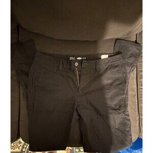 Old Navy Ultimate Slim Men's Pants Size 32x34 Black Casual Dress Chinos Stretch